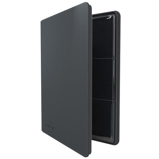 Zip-Up Ring-Binder Slim: Black - Album Đựng Thẻ Bài 3 Vòng Cao Cấp Gamegenic