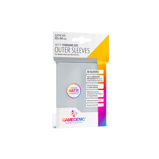 Outer Sleeves Matte Standard Size - Bọc bài bảo vệ cao cấp - Gamegenic
