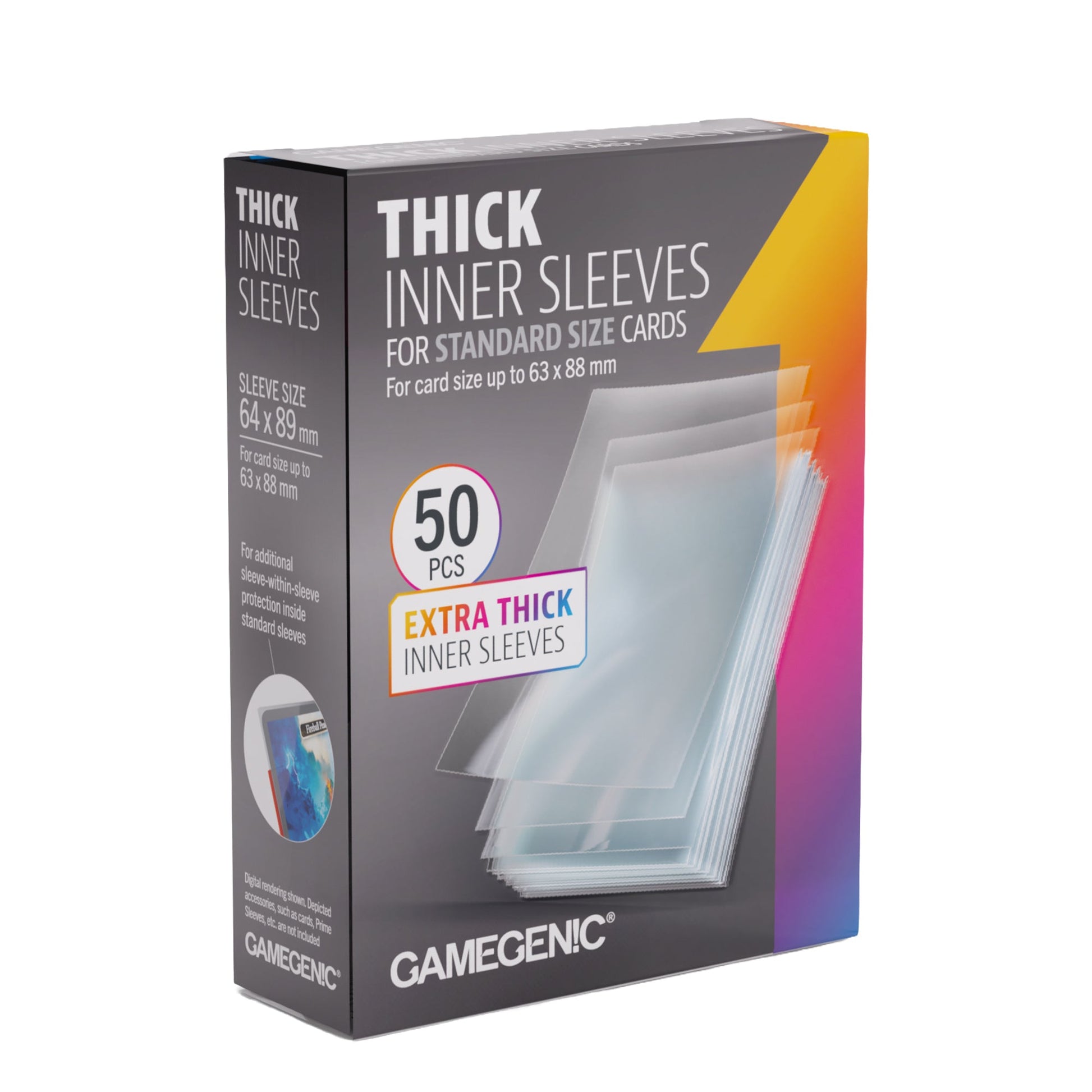 Thick Inner Sleeves 64x89