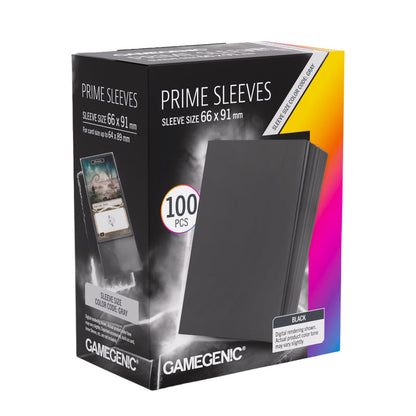 Prime Sleeves Black 66x91
