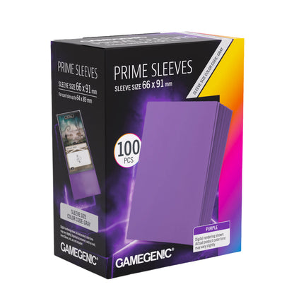 Gamegenic Prime Sleeves Purple 66x91