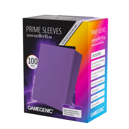 Gamegenic Prime Sleeves Purple 66x91