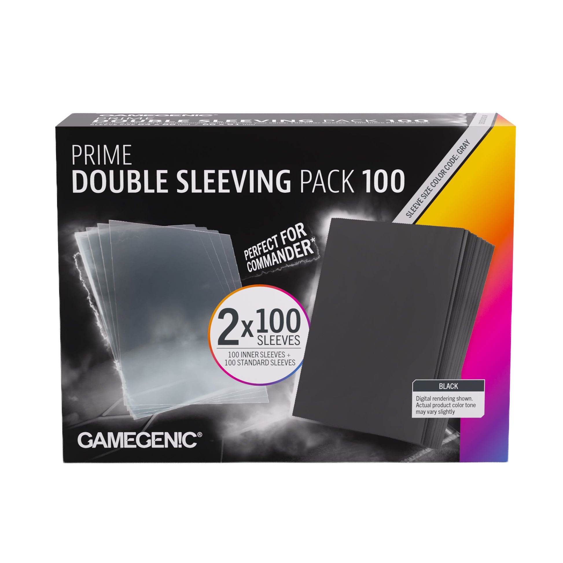 Gamegenic Prime Double Sleeving Pack 100 66x91