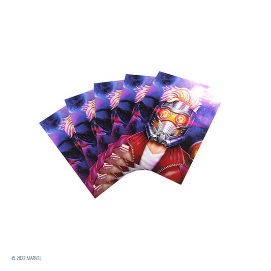 Marvel: Champions Fine Art Sleeves – Star-Lord - Bọc Bài Nghệ Thuật Cao Cấp Gamegenic - Hình ảnh chi tiết 2