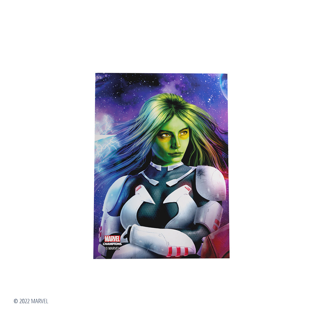 Marvel Champions Fine Art Sleeves – Gamora - Bọc Bài Nghệ Thuật Chính Hãng Gamegenic - Hình ảnh bổ sung 5