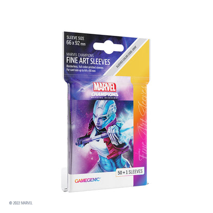 Marvel Champions Fine Art Sleeves – Nebula - Bọc bài (Sleeves) cao cấp - Gamegenic - Hình ảnh sản phẩm