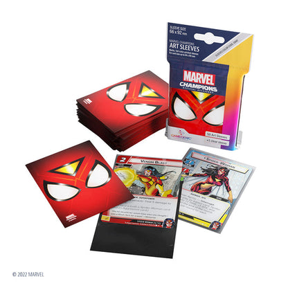 Marvel: Champions Art Sleeves – Spider-Woman | Bọc bài nghệ thuật chính hãng Gamegenic - Hình ảnh bổ sung 4