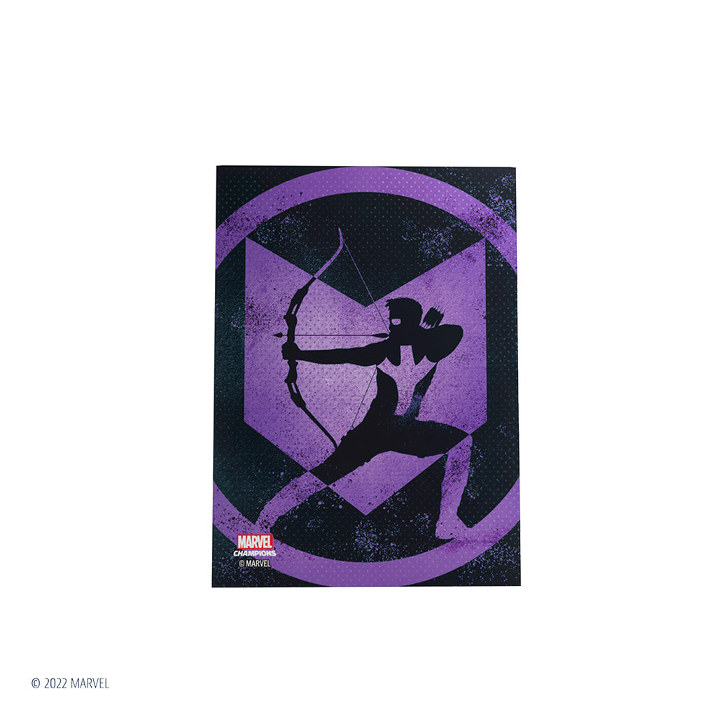 Gamegenic Marvel Champions The Card Game Official Hawkeye Art Sleeves - Bọc Bài Nghệ Thuật Hawkeye - Gamegenic - Hình ảnh bổ sung 5