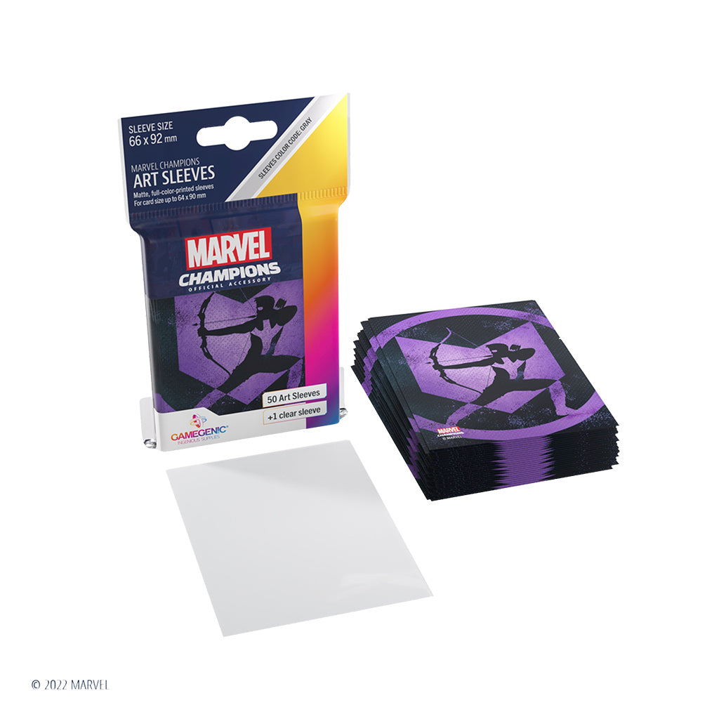 Gamegenic Marvel Champions The Card Game Official Hawkeye Art Sleeves - Bọc Bài Nghệ Thuật Hawkeye - Gamegenic Gamegenic - Sl