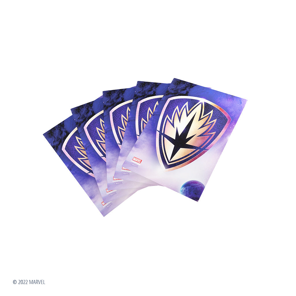 Gamegenic Marvel Champions Official Guardians of the Galaxy Logo Fine Art Sleeves - Bọc bài nghệ thuật cao cấp Gamegenic - Góc nhìn khác 3
