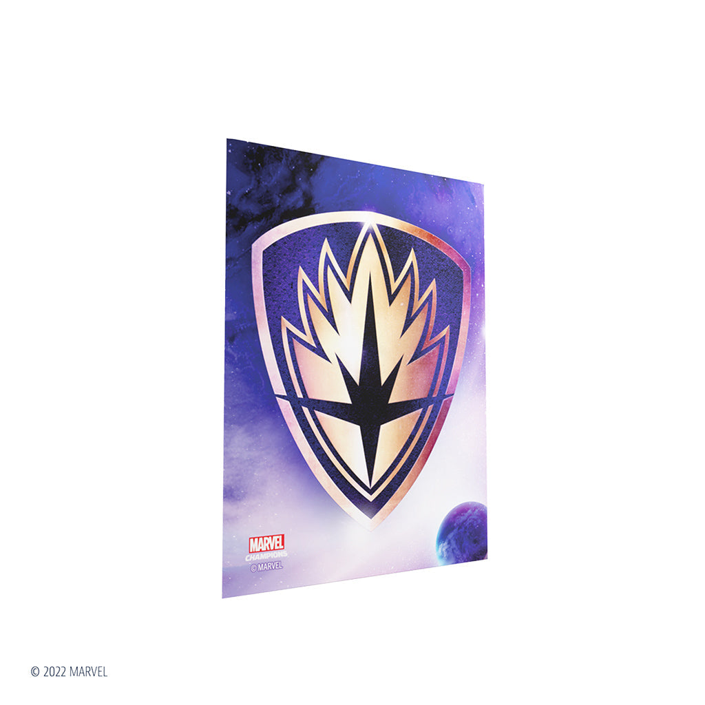 Gamegenic Marvel Champions Official Guardians of the Galaxy Logo Fine Art Sleeves - Bọc bài nghệ thuật cao cấp Gamegenic - Hình ảnh chi tiết 2