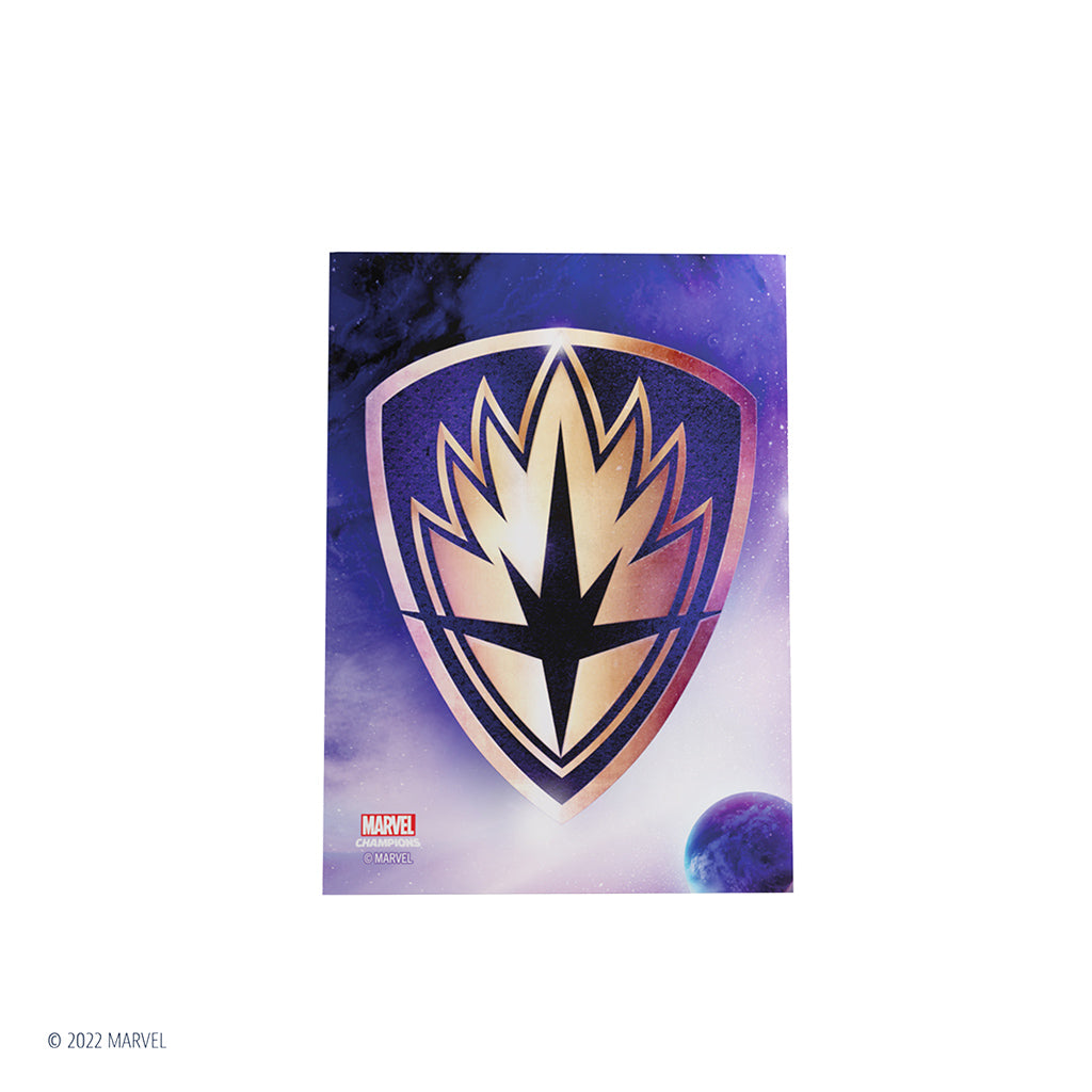 Gamegenic Marvel Champions Official Guardians of the Galaxy Logo Fine Art Sleeves - Bọc bài nghệ thuật cao cấp Gamegenic - Hình ảnh bổ sung 5