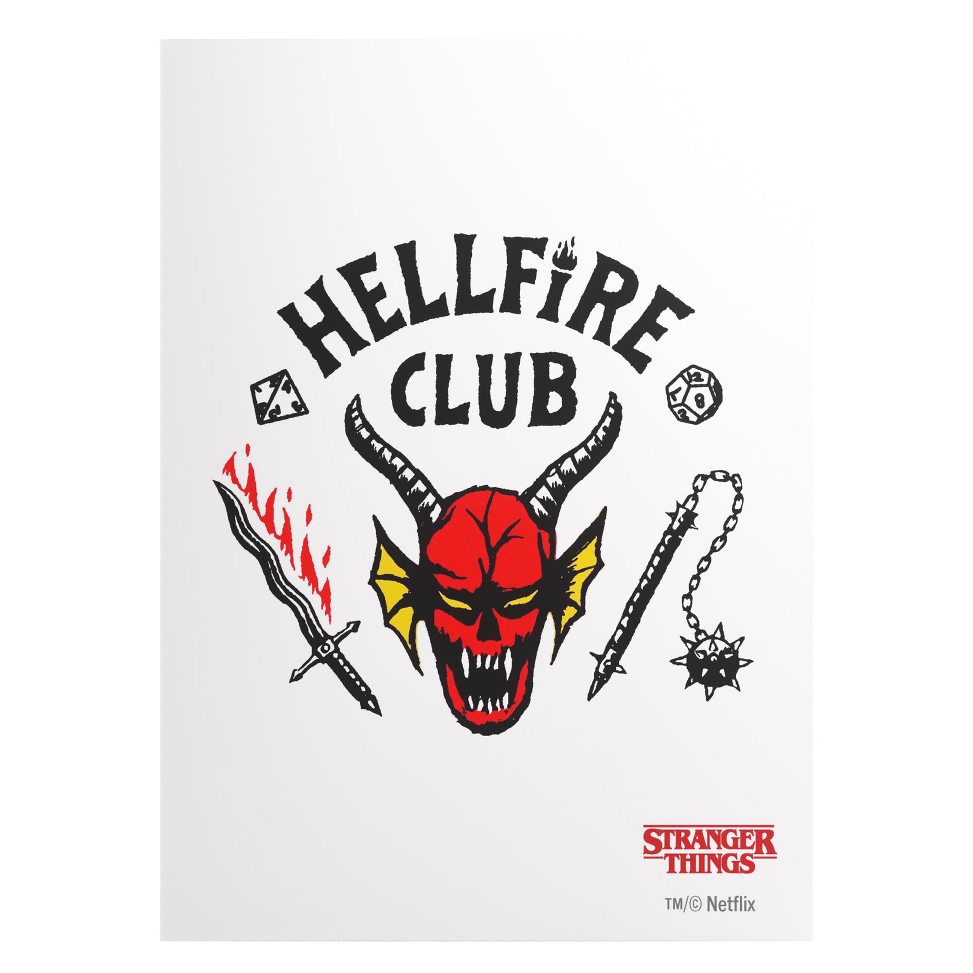 Stranger Things - Hellfire Club Art Sleeves Hellfire Club - Bọc bài nghệ thuật TCG Gamegenic - Hình ảnh sản phẩm