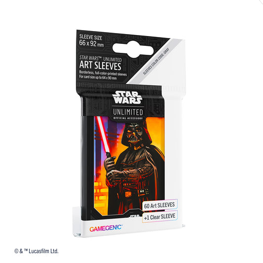 Star Wars: Unlimited Art Sleeves - Darth Vader - Bọc bài TCG Gamegenic