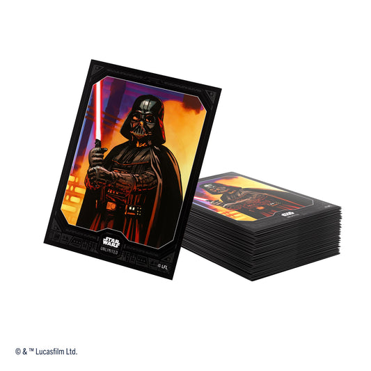 Star Wars: Unlimited Art Sleeves Double Sleeving Pack - Darth Vader | Bộ Bọc Bài Double Sleeving Cao Cấp Gamegenic