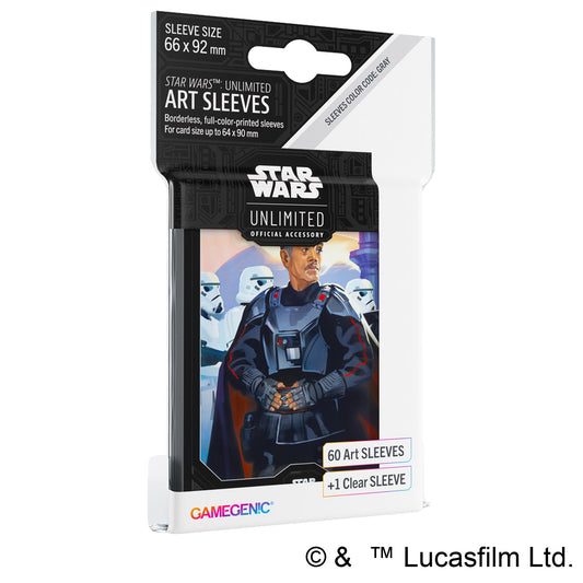Star Wars: Unlimited Art Sleeve - Moff Gideon | Bọc Bài TCG Cao Cấp | Gamegenic