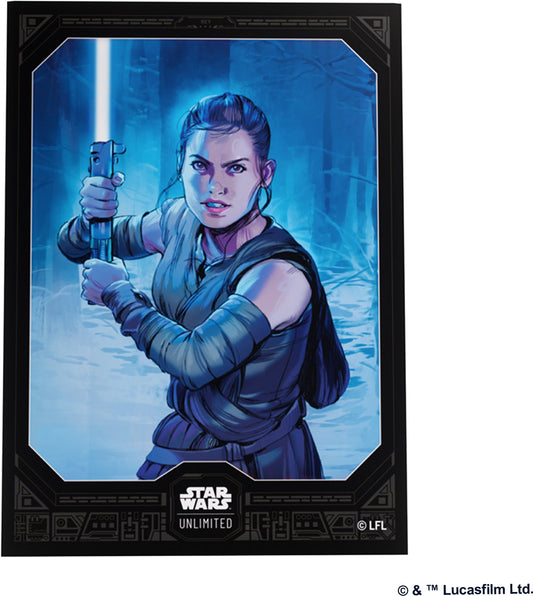 Star Wars: Unlimited Art Sleeve Rey - Bọc Bài TCG Cao Cấp - Gamegenic