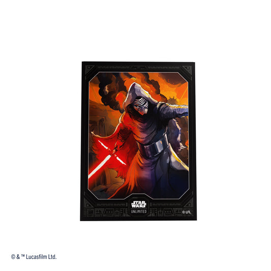 Star Wars: Unlimited Art Sleeve Kylo Ren - Bọc bài bảo vệ cao cấp Gamegenic