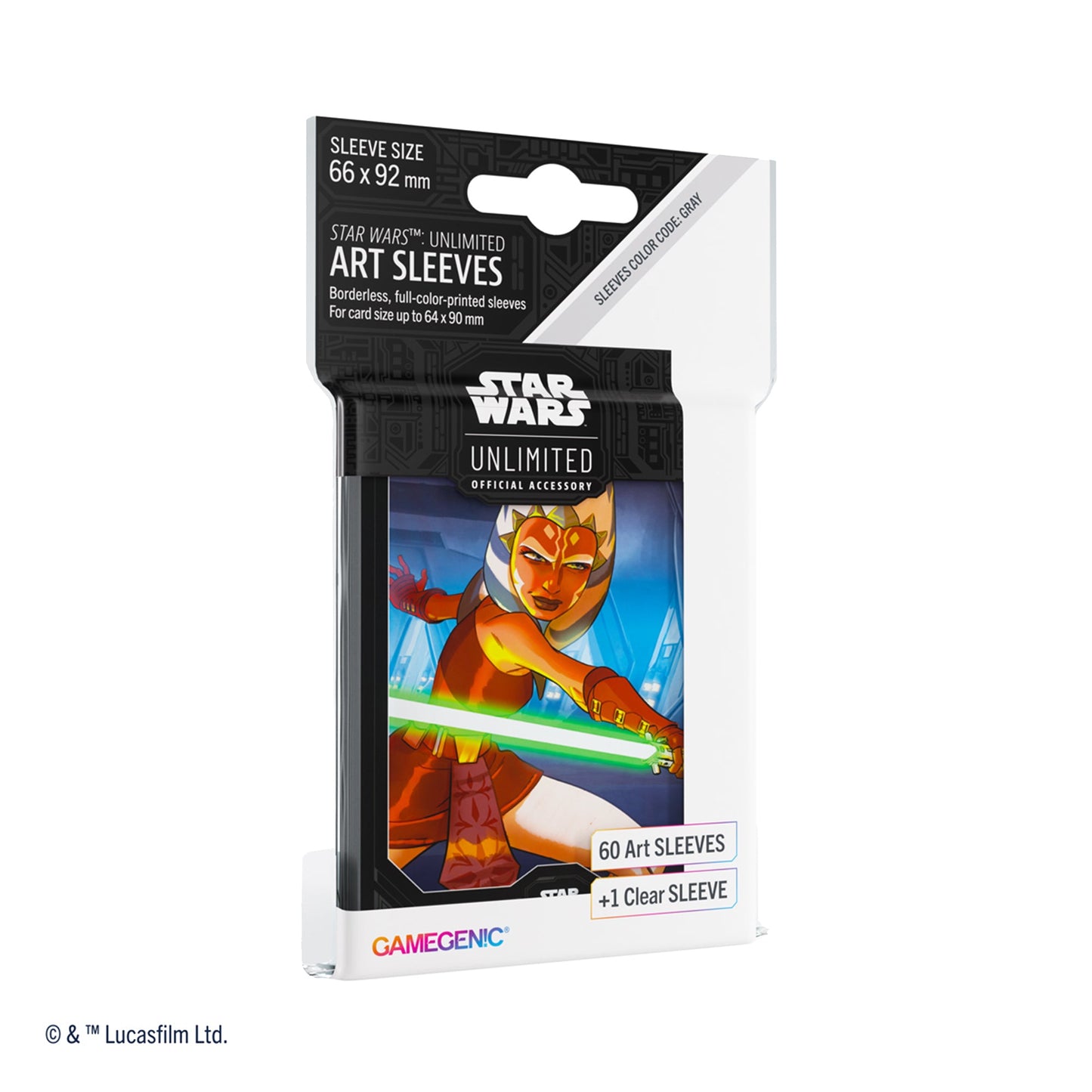 Star Wars: Unlimited Art Sleeves Ahsoka Tano - Bọc Bài Thẻ Bài TCG - Gamegenic