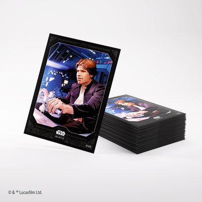 Star Wars: Unlimited Premium Art Sleeve Han Solo - Bao Bảo Vệ Thẻ Bài Gamegenic
