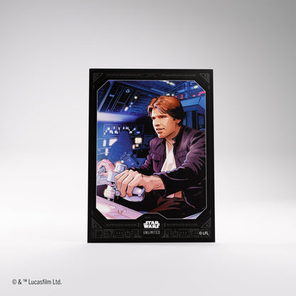 Star Wars: Unlimited Premium Art Sleeve Han Solo - Bao Bảo Vệ Thẻ Bài Gamegenic