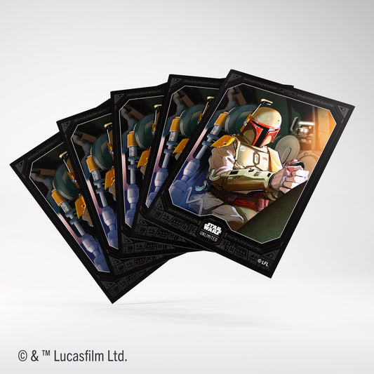 Star Wars: Unlimited Premium Art Sleeve Boba Fett - Bọc Bài TCG Cao Cấp - Gamegenic