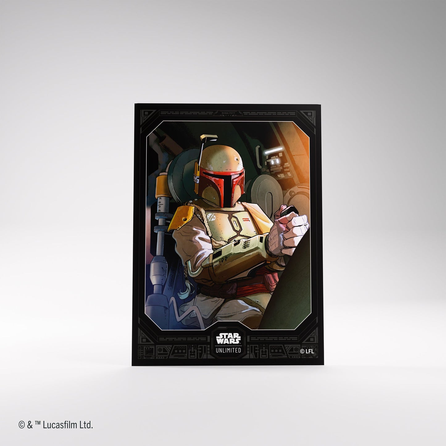 Star Wars: Unlimited Premium Art Sleeve Boba Fett - Bọc Bài TCG Cao Cấp - Gamegenic