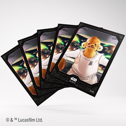 Star Wars: Unlimited Premium Art Sleeve Admiral Ackbar - Bọc Bài Cao Cấp Hình Đô Đốc Ackbar - Gamegenic