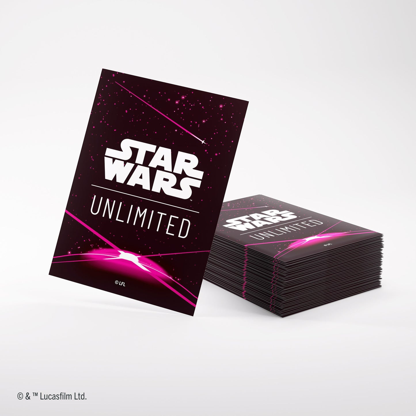 Star Wars: Unlimited Premium Art Sleeve Card Back Magenta - Bọc bài cao cấp - Gamegenic