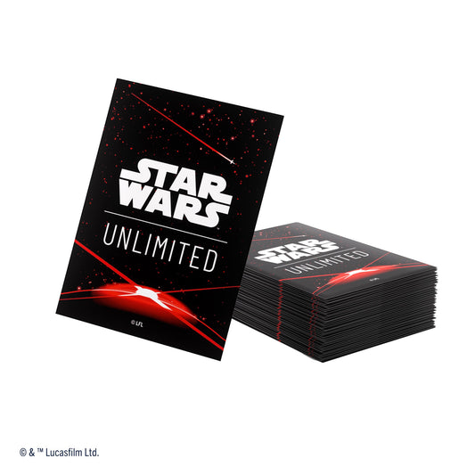 Star Wars: Unlimited Art Sleeves - Cardback Red | Bọc Bài TCG Cao Cấp | Gamegenic