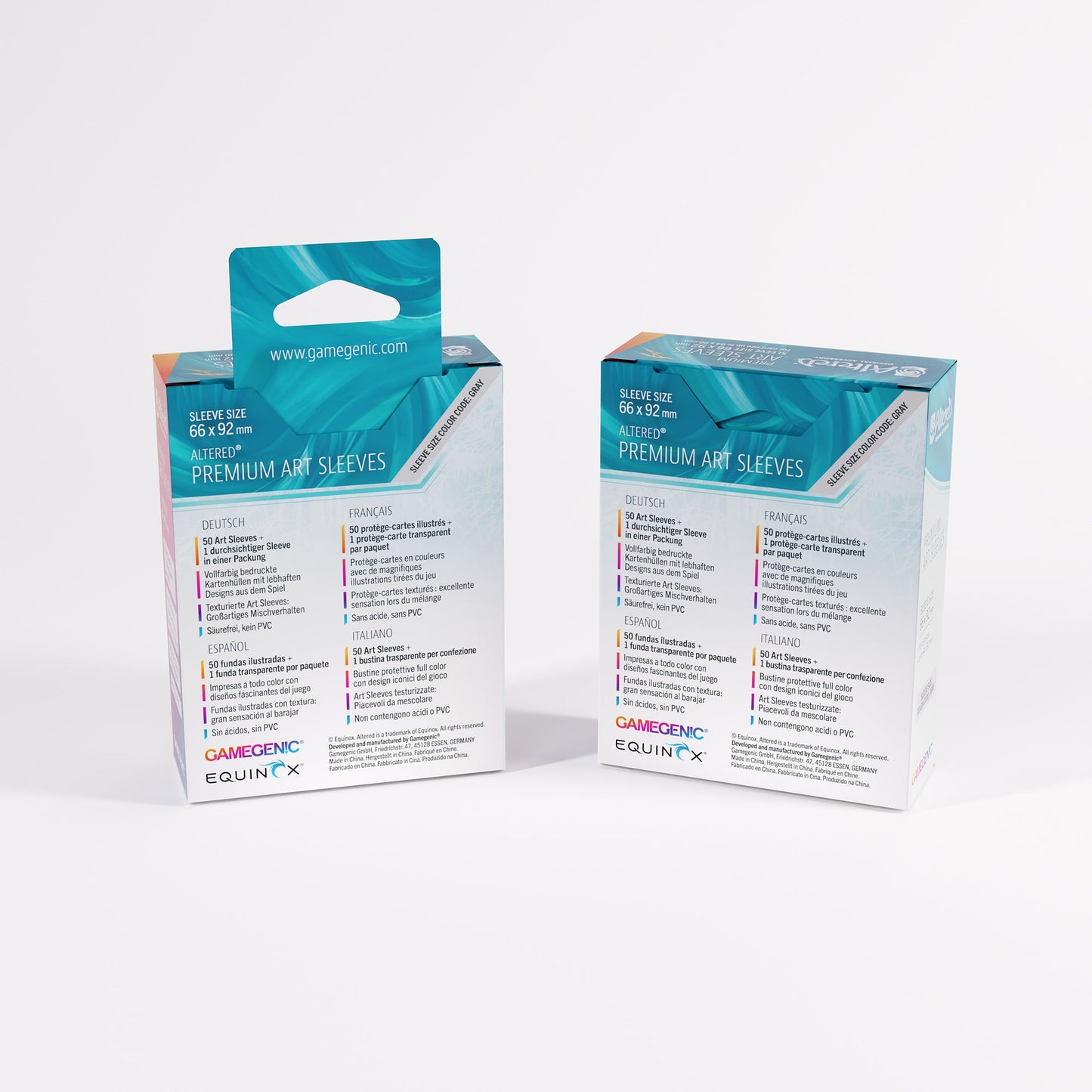 Altered Ice Storm Art Sleeves (50-Pack) - Bọc bài bảo vệ thẻ bài TCG - Gamegenic