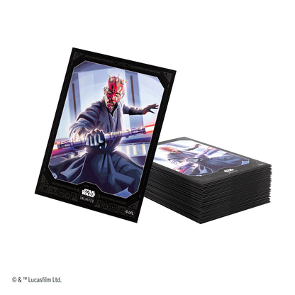 Star Wars: Unlimited Premium Art Sleeve - Darth Maul - Bọc Bài Nghệ Thuật Cao Cấp Gamegenic