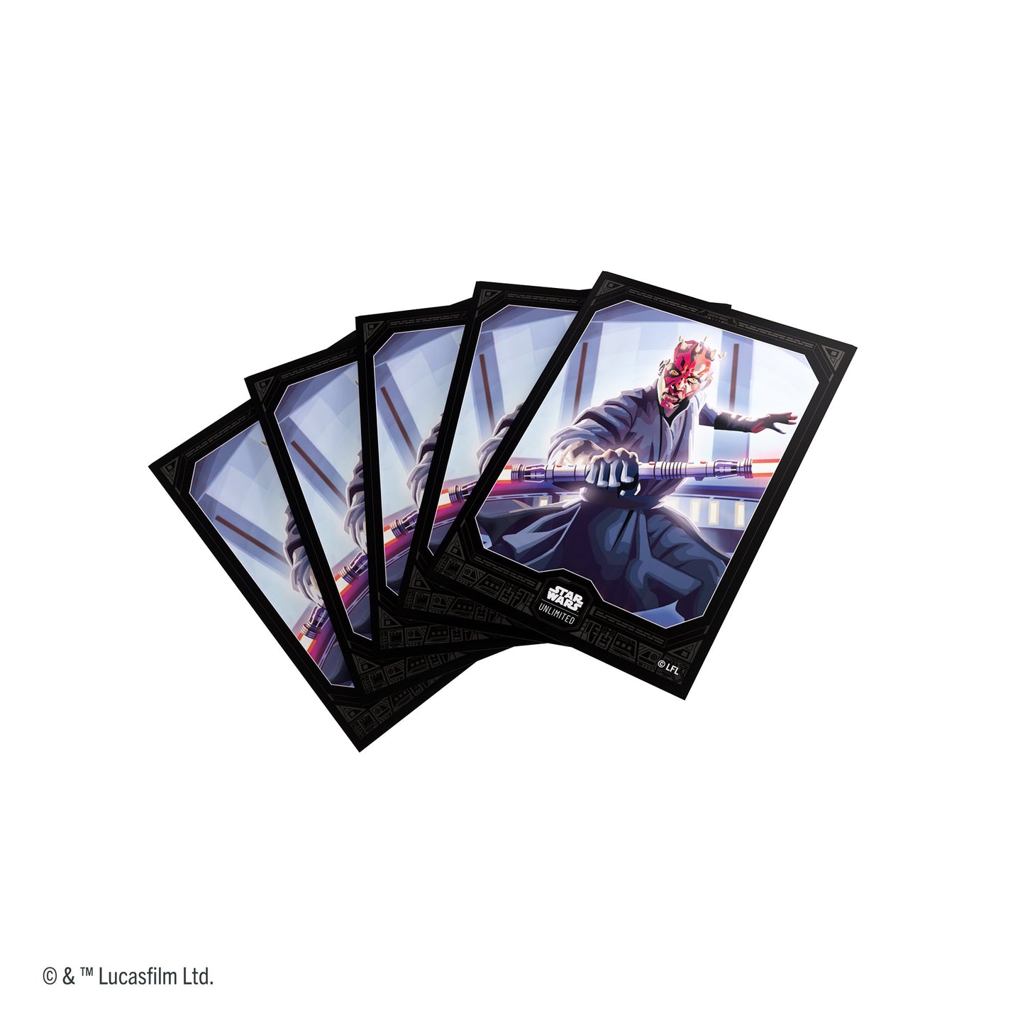 Star Wars: Unlimited Premium Art Sleeve - Darth Maul - Bọc Bài Nghệ Thuật Cao Cấp Gamegenic