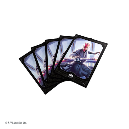 Star Wars: Unlimited Premium Art Sleeve - Darth Maul - Bọc Bài Nghệ Thuật Cao Cấp Gamegenic