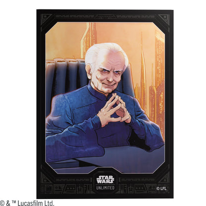 Star Wars: Unlimited Premium Art Sleeves - Chancellor Palpatine - Bọc Bài TCG Cao Cấp Gamegenic