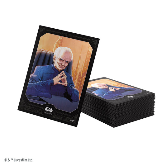 Star Wars: Unlimited Premium Art Sleeves - Chancellor Palpatine - Bọc Bài TCG Cao Cấp Gamegenic