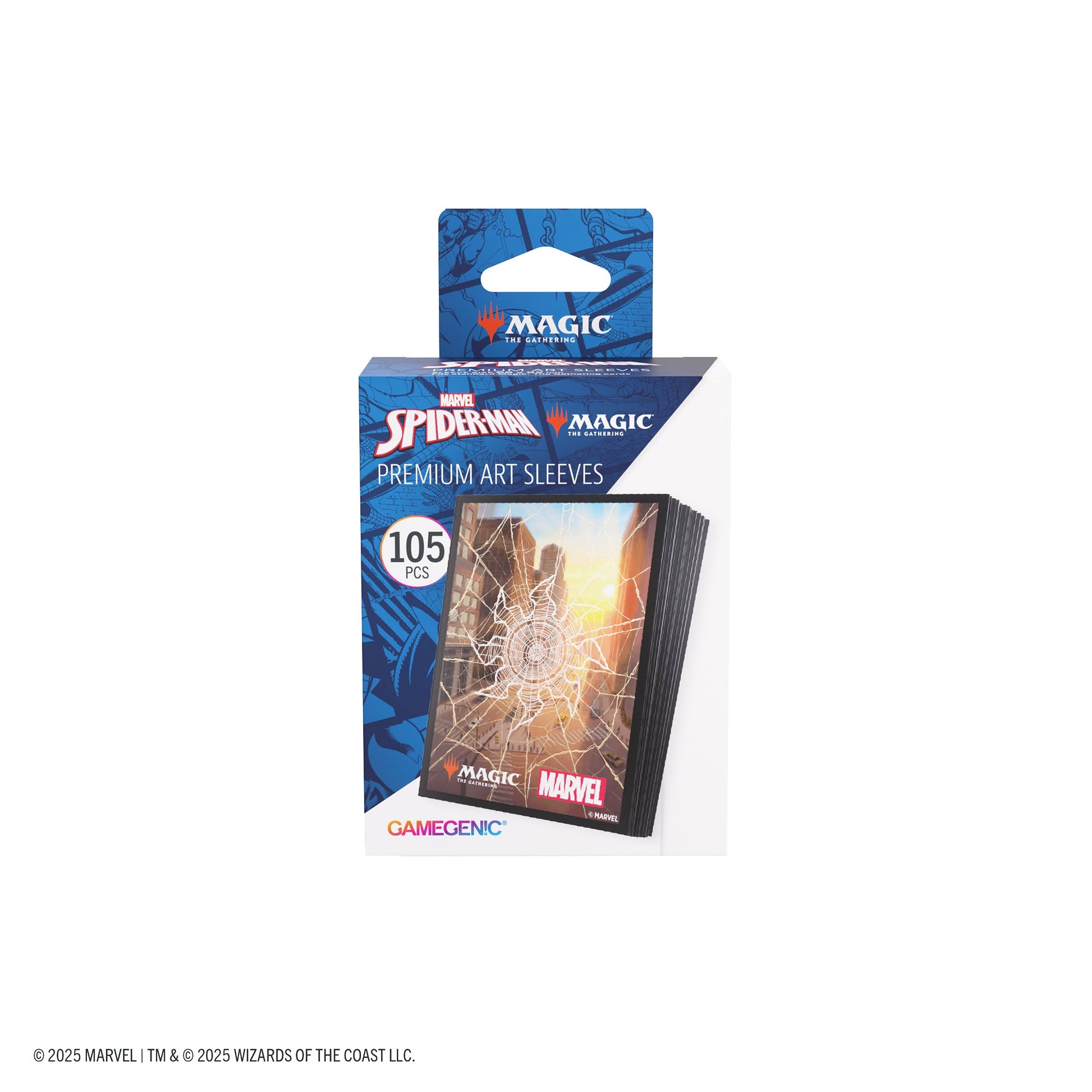 Magic: The Gathering | Marvel's Spider-Man Premium Art Sleeves - Spider-Man Plains - Túi bọc bài cao cấp Gamegenic - Hình ảnh bổ sung 5