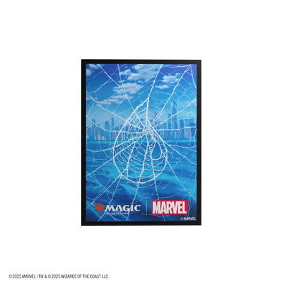Magic: The Gathering | Marvel's Spider-Man Premium Art Sleeves - Spider-Man Island | Bọc Bài Nghệ Thuật Cao Cấp Gamegenic - Góc nhìn khác 3