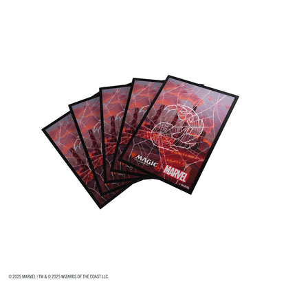 Magic: The Gathering | Marvel's Spider-Man Premium Art Sleeves - Spider-Man Mountain | Bọc bài bảo vệ cao cấp Gamegenic - Hình ảnh sản phẩm