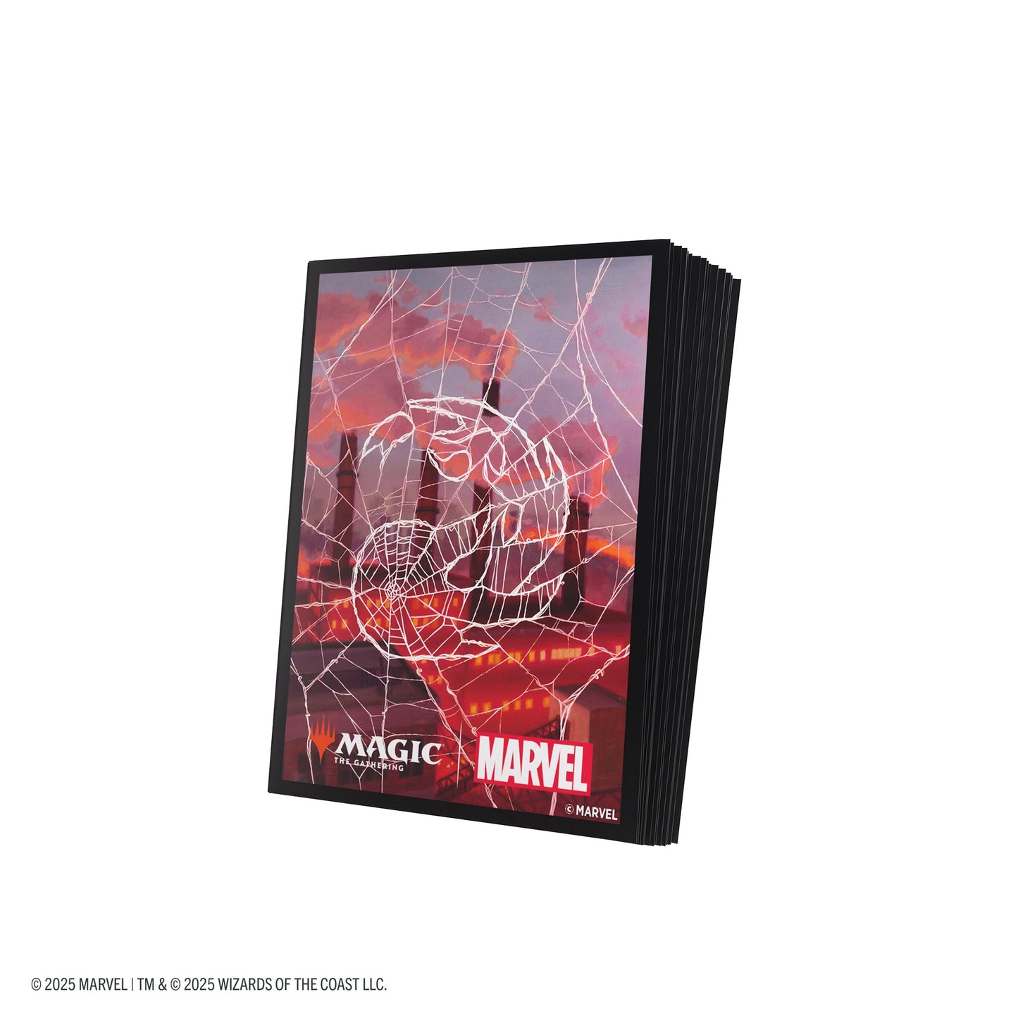 Magic: The Gathering | Marvel's Spider-Man Premium Art Sleeves - Spider-Man Mountain | Bọc bài bảo vệ cao cấp Gamegenic - Hình ảnh chi tiết 2