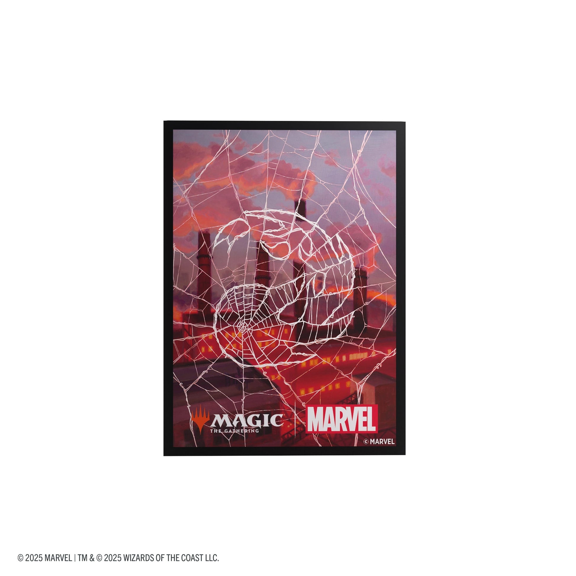 Magic: The Gathering | Marvel's Spider-Man Premium Art Sleeves - Spider-Man Mountain | Bọc bài bảo vệ cao cấp Gamegenic - Góc nhìn khác 3