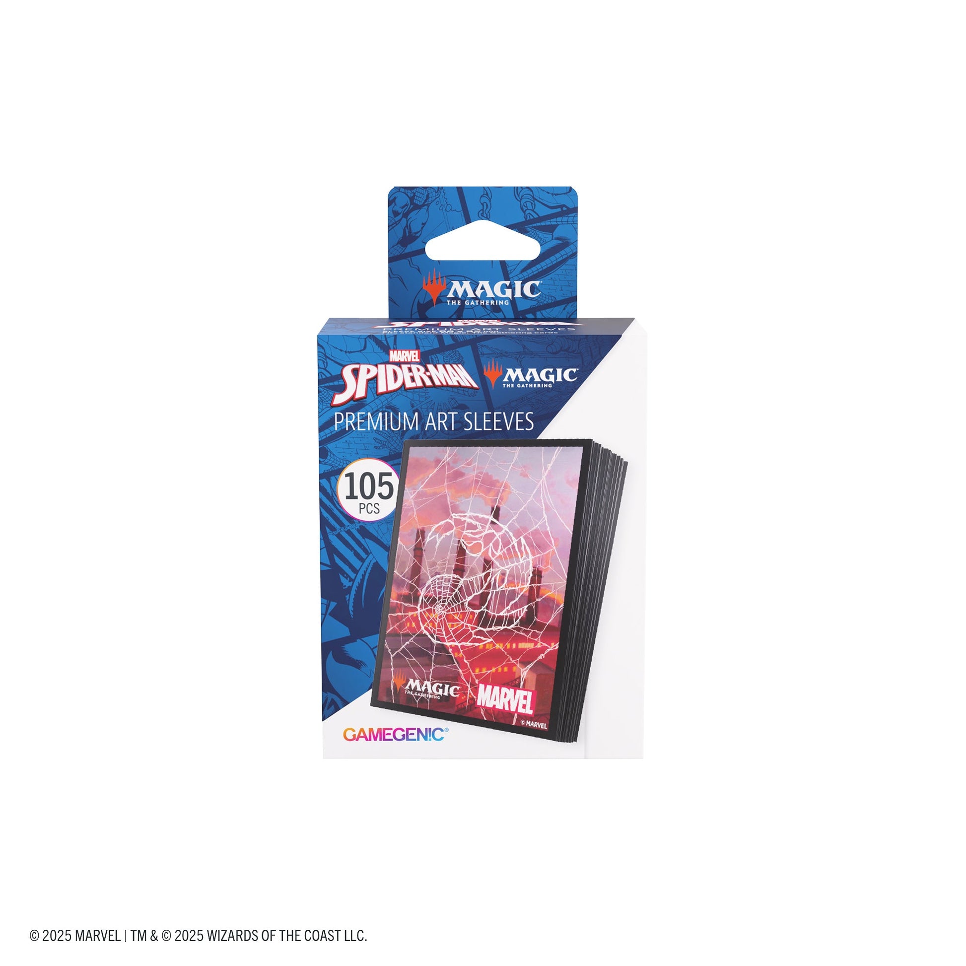 Magic: The Gathering | Marvel's Spider-Man Premium Art Sleeves - Spider-Man Mountain | Bọc bài bảo vệ cao cấp Gamegenic - Hình ảnh bổ sung 5