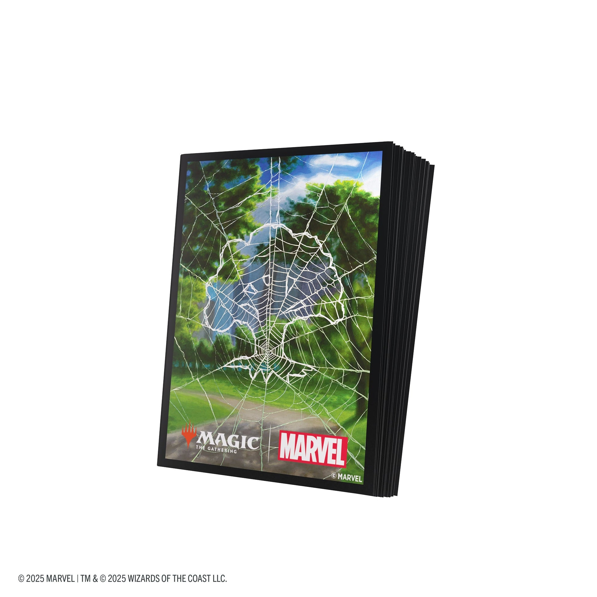 Magic: The Gathering | Marvel's Spider-Man Premium Art Sleeves - Spider-Man Forest - Túi bọc bài cao cấp Gamegenic - Hình ảnh chi tiết 2