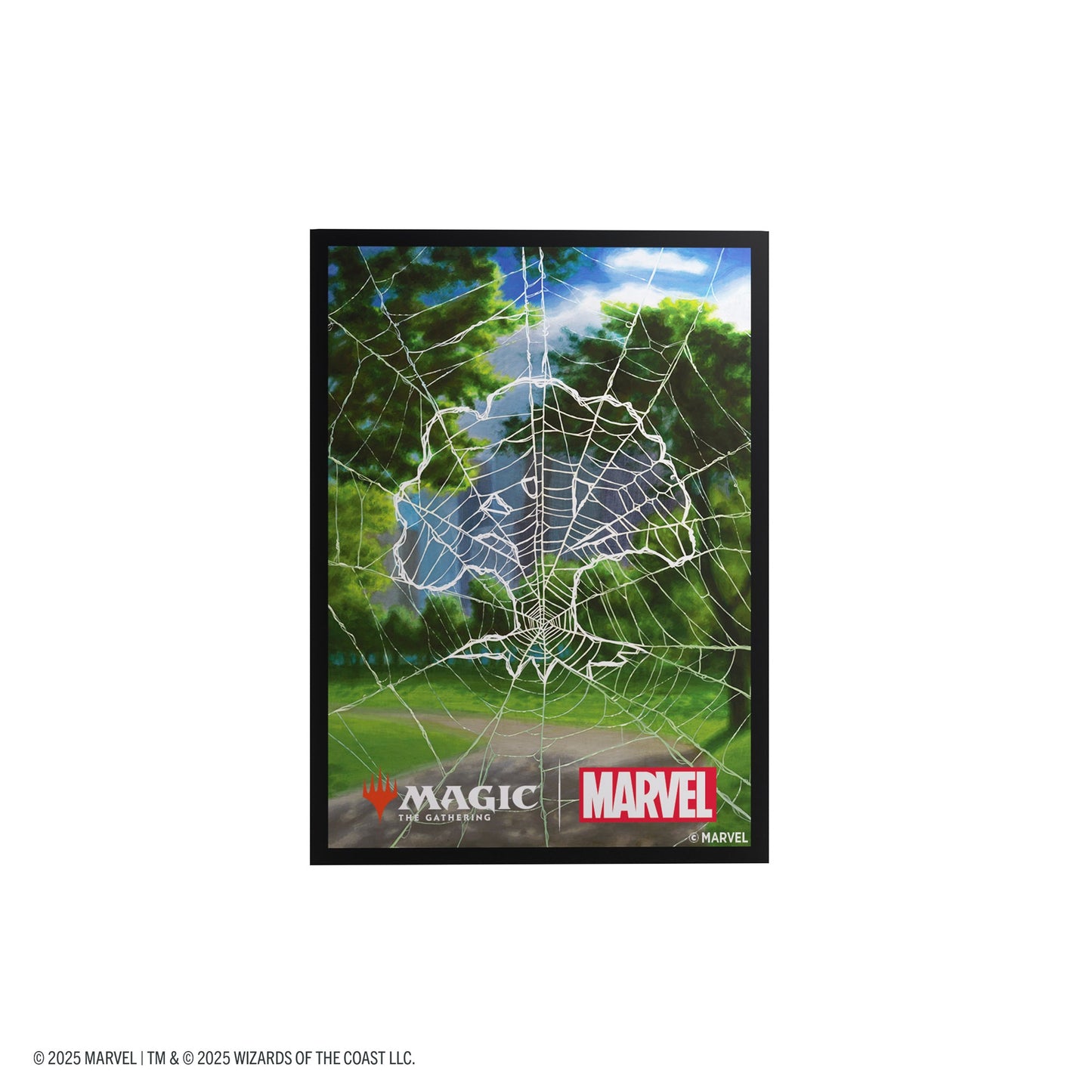 Magic: The Gathering | Marvel's Spider-Man Premium Art Sleeves - Spider-Man Forest - Túi bọc bài cao cấp Gamegenic - Góc nhìn khác 3