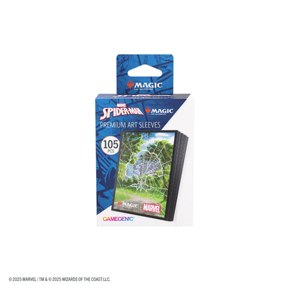 Magic: The Gathering | Marvel's Spider-Man Premium Art Sleeves - Spider-Man Forest - Túi bọc bài cao cấp Gamegenic - Hình ảnh bổ sung 5