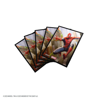 Magic: The Gathering | Marvel's Spider-Man Premium Art Sleeves - Spider-Man - Bọc bài cao cấp - Gamegenic - Hình ảnh sản phẩm