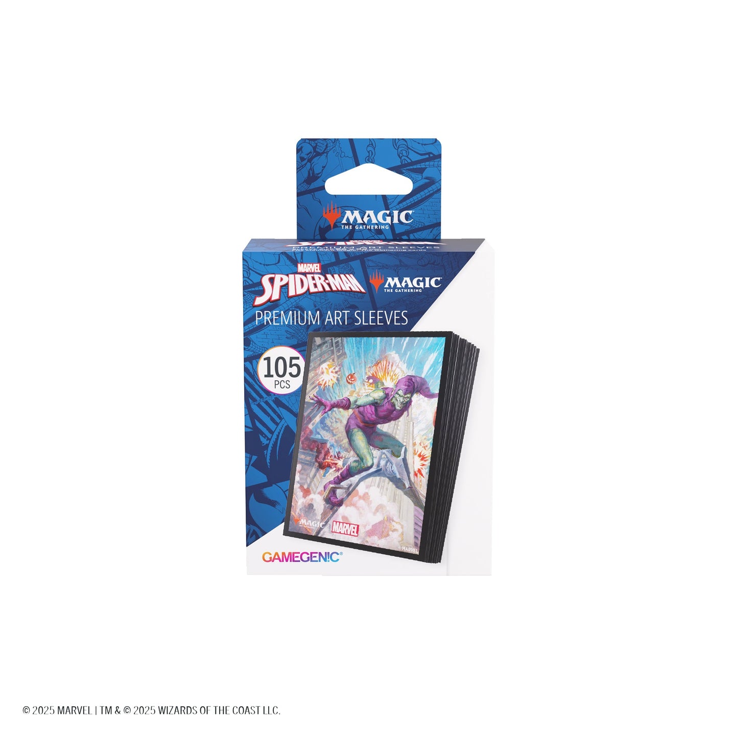 Magic: The Gathering | Marvel's Spider-Man Premium Art Sleeves - Green Goblin - Bọc bài cao cấp - Gamegenic - Hình ảnh bổ sung 5