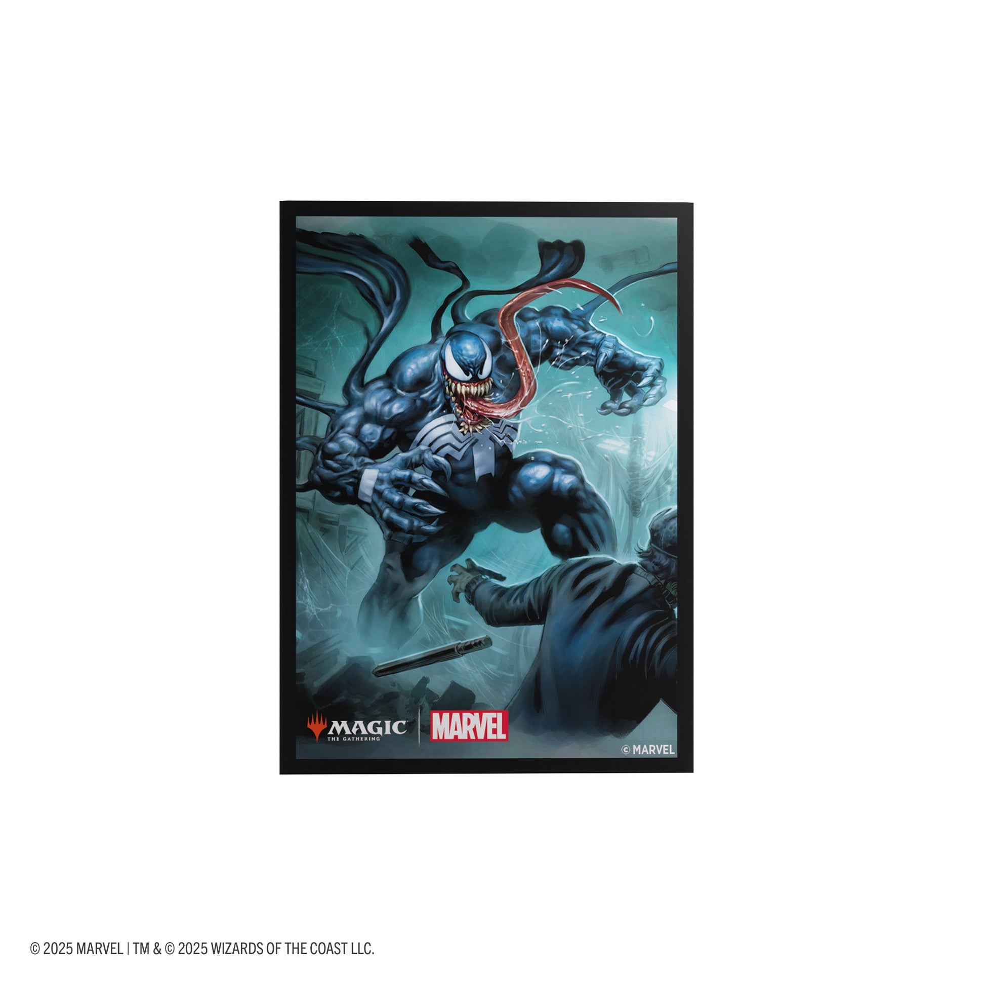 Magic: The Gathering | Marvel's Spider-Man Premium Art Sleeves - Venom - Túi bọc bài cao cấp Gamegenic - Góc nhìn khác 3