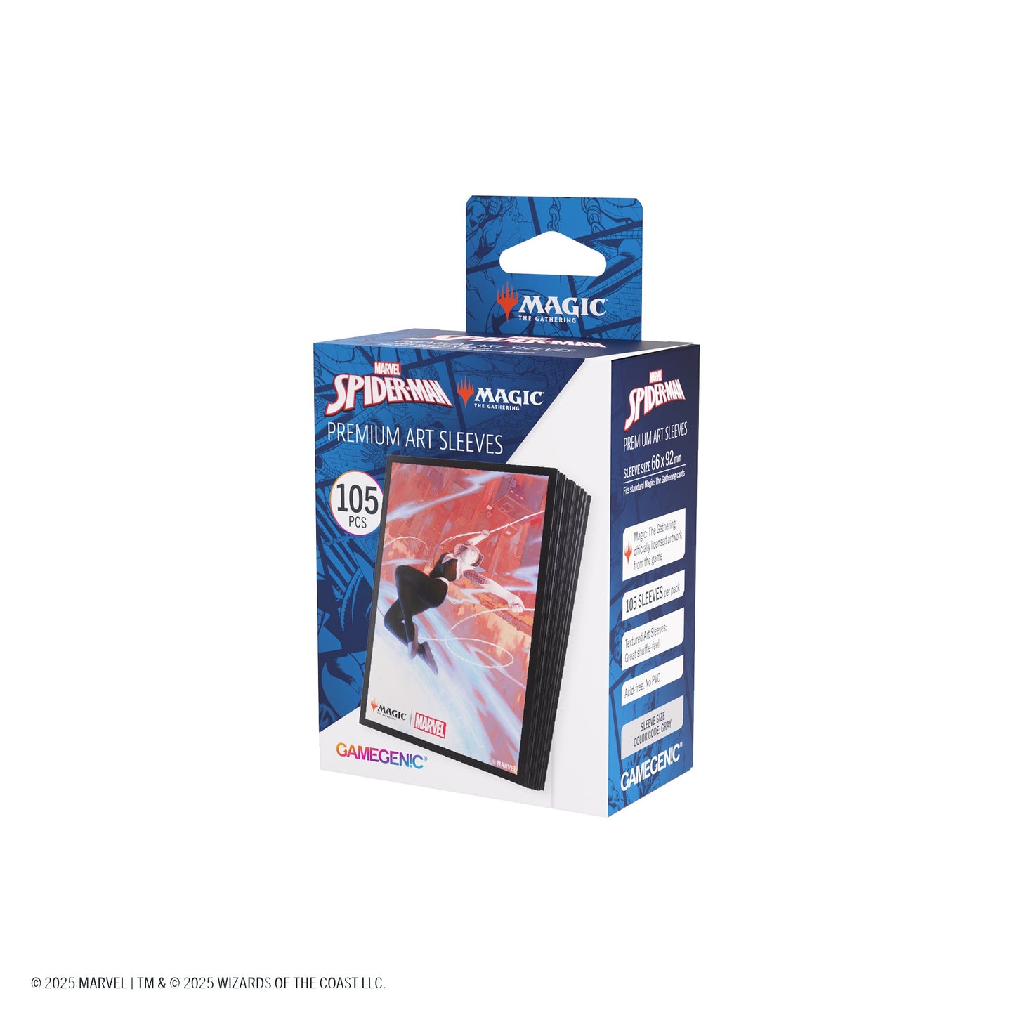 Magic: The Gathering | Marvel's Spider-Man Premium Art Sleeves - Spider-Gwen Bọc Bài Cao Cấp Gamegenic - Hình ảnh bổ sung 6