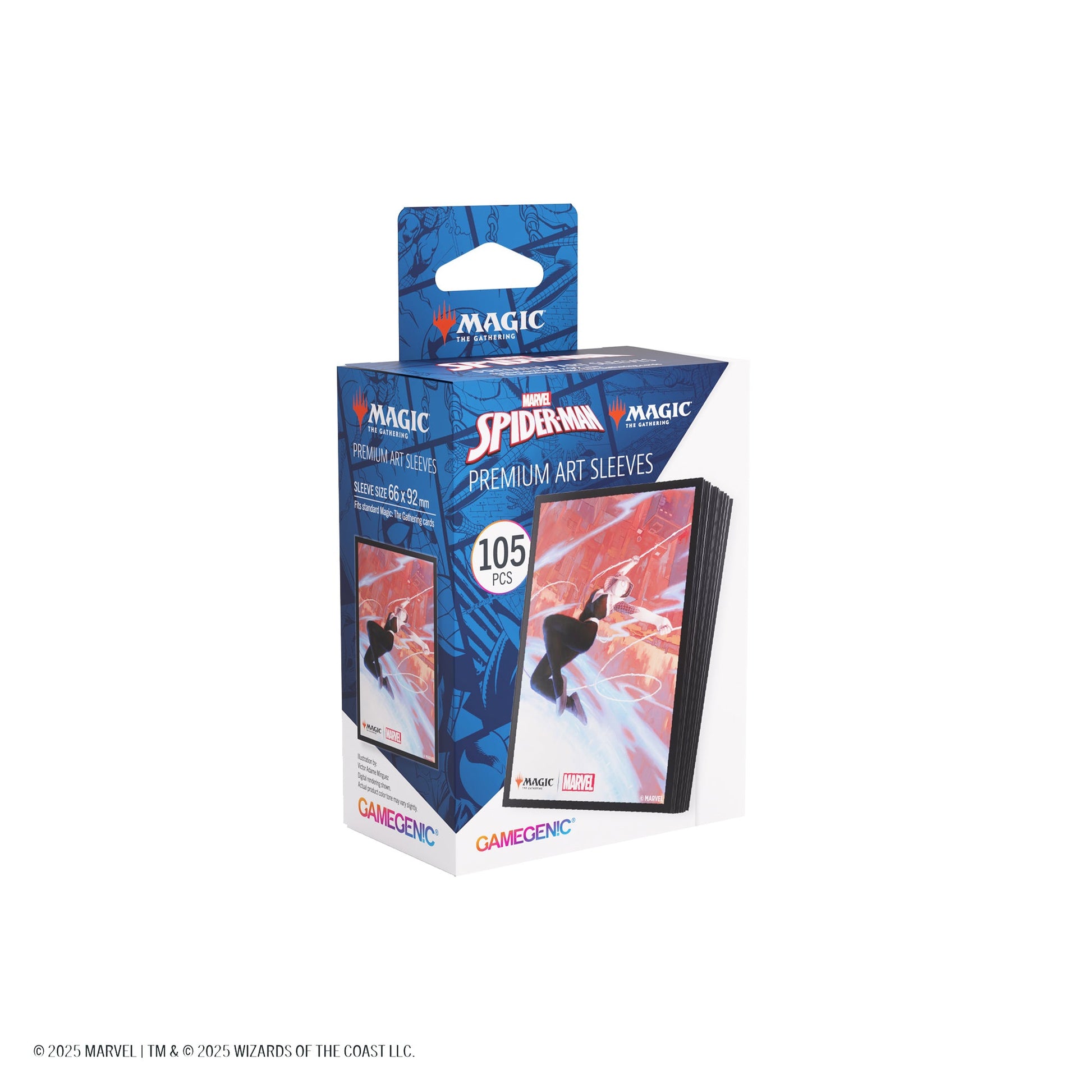 Magic: The Gathering | Marvel's Spider-Man Premium Art Sleeves - Spider-Gwen Bọc Bài Cao Cấp Gamegenic - Hình ảnh bổ sung 4